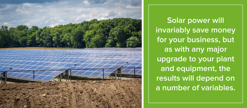 Solar Power Will Invariably Save Money For Your Business
