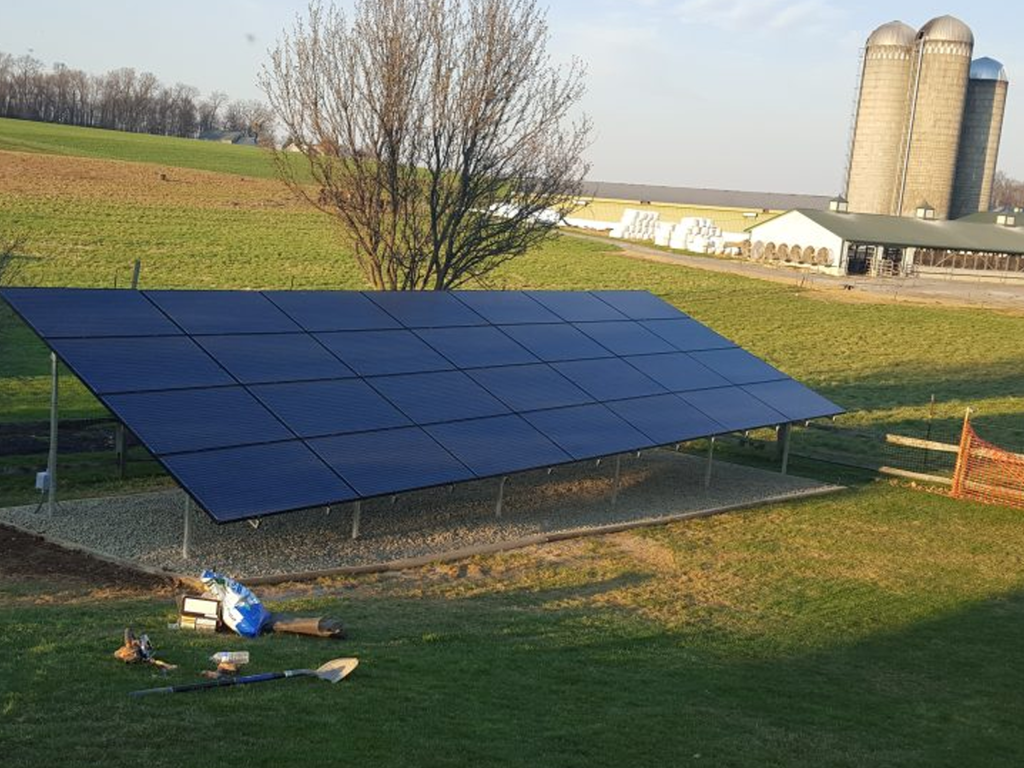 mounted solar panels pa