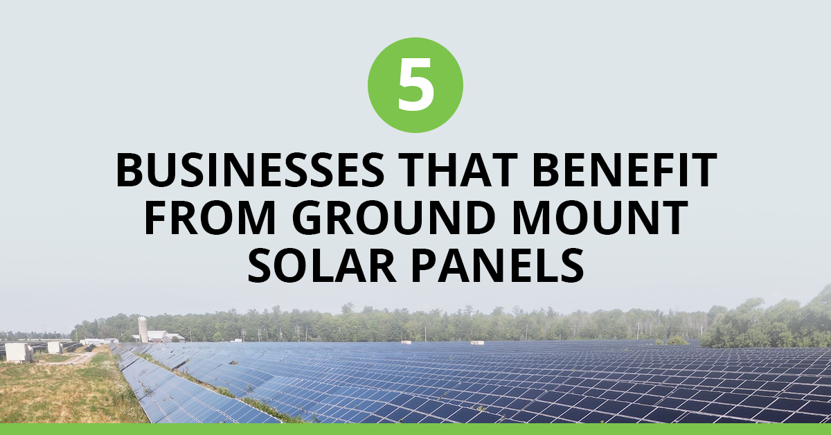 ground mount solar panels