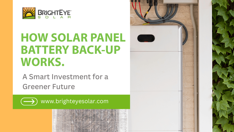 Blog - HOW SOLAR PANEL BATTERY BACK UP WORKS