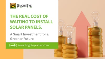 The Real Cost of Waiting to Install Solar Panels