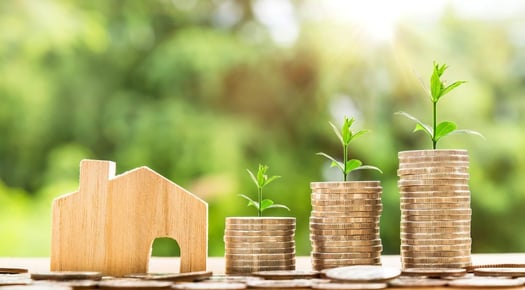 a home's value grows over time