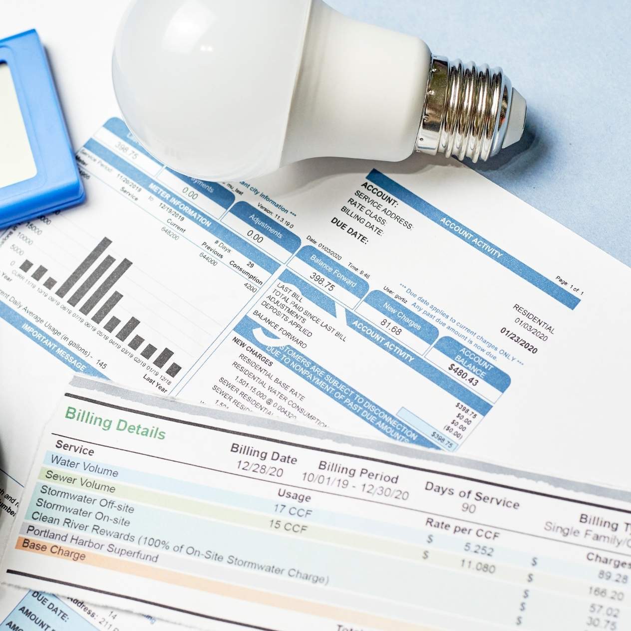 low electric bill